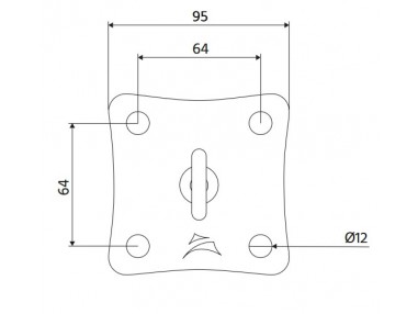 Wall Mounting Kit For Shade Sails Stainless Steel - SimplE INOX