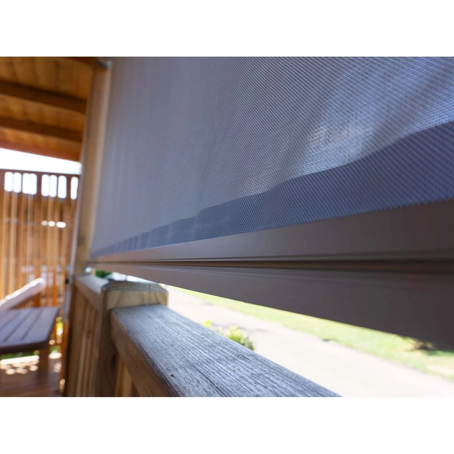 Reef Roll - Outdoor Roller Shade with Cable Guide Standard Sizes